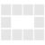 1000pcs Acrylic Double Sided Mounting Dots Removable
