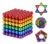 1000 PCS DIY Balls Set – 5mm Cube for Crafts, Fridge Decor, and More
