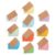 1000Pcs Index Cards Double Sided Lined Study Flashcards with Rings Portable Blank Note Pads