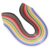 1000pcs Paper Quilling Strips Set 5mm Width for Scrapbooking Crafts