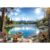 1000 Piece Puzzle for Adults with Letters on Back – Lake Fishing Camp