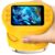 1000X Digital Handheld Microscope for Kids with 2.0″ IPS Screen, Outdoor Toys Portable STEM Science Lab Gifts, Rechargeable Pocket Microscope Educational Toy for Boys & Girls Age 4-6 8-12, Orange