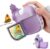 1000X Kids Microscope, 3-in-1 Miniscope, STEM Gift Toy for Girls,Purple