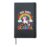 100 Days of School Unicorn Rainbow Celebration Hardcover Journal, Black