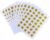 100 Gold Stars Office Merit Reward Stickers Self Adhesive