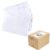 100 Pack 7.5″ x 5.5″ Clear Self-Adhesive Top Loading Packing List/Shipping Label Envelopes Pouches