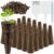 100 Pack Hydroponic Seed Starter Sponge Plugs, Biodegradable Grow Sponge Pod Replacements for Seed Germination, Seedling Rooting, Indoor Hydroponic Garden Planting (100-piece Set)