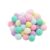 100pcs 1 inch Mix Colorful Craft Pom Poms Balls for Hobby Supplies and DIY Creative Crafts, Party Decorations