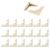 100pcs 23mm Metal Book Corner Protectors Bronze Scrapbooking DIY Album Photo Frame Decor