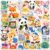 100PCS Animals Stickers for Kids Vinyl Scrapbook Stickers for Water Bottle, Book, Laptop, Goodie Bags Stuffers Kids Party Favors