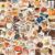 100 PCS Autumn Aesthetic Stickers, Thanksgiving Fall Stickers for Woman,Pumpkin Maple Leaf Animals Sticker for Water Bottles Laptop Scrapbooking,Harvest Party Favorites Decals for Adult