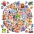 100 Pcs Big Eyes Cute Animal Stickers Bulk for Kids Classroom Boys Girls.Waterproof Vinyl Kawaii Stickers Packs for Water Bottles Phone Laptop Cup.Teacher Reward Sticker Supplies Must Haves