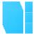 100pcs Blue Colored Paper Sheets A4 70g for DIY Crafts and Printing