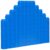 100 Pcs Blue Linking Cubes for Math Counting Cubes Manipulatives Plastic Counting Block Manipulative Classroom Learning Supplies for Educational Preschool Activities Boy Girl (Blue)