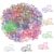 100pcs Cat Paper Clips Mixed Color Cute Animal Shaped Paperclips