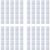 100 Pcs Clear 11-Hole A4 Document Wallets, Plastic Sheet Protectors with Waterproof Punched Pockets, 12.2 x 9.8 in, for Ring Binders, Files, Travel, Easy Insert and Remove, Helps Keep Papers Sorted