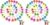 100 PCS Eye Finger Puppets Toys Set, Wiggly Eyeball Finger Puppet Eye On Rings for Kids, Party Favors for Boys Girls (Pack of 2)
