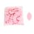 100 Pcs Eye Shaped Sponges for Eyelash Extension Training, Pink Soft Practi