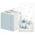 100 Pcs Fall Paper Guest Napkins Blue Pumpkin Disposable Napkins Thanksgiving Dinner Hand Towels for Autumn Home Kitchen Bathroom Supplies Table Decor