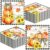 100Pcs Fall Paper Napkins, Watercolor Pumpkin Sunflower Disposable Thanksgiving Luncheon Napkins for Thanksgiving Dinner Party Autumn Harvest Decor,6.5×6.5inch