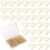100pcs Gold Heart Paper Clips, Cute Love Shaped Decorative Metal Binder Paperclips for Office School Notes Documents Wedding Decor Crafts & Stationery (Large)