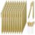 100 Pcs Gold Pens for Writing Slim Metallic Ballpoint Bulk, Retractable Gold Pen for Wedding Guest Book, Wedding Pens Black Ink Smooth Writing 1.0 mm Bridal Shower Business Office Students Teachers