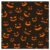 100 Pcs Halloween Black Orange Pumpkin Face Paper Napkins 6.5 Inch