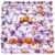 100 PCS Halloween Ghost Theme Glitter Holographic Stickers, Cute Ghost Decorative Stickers for Parties, Suitable for Children, Teens, and Adults, Ideal for Water Bottles, Laptops, and Cups