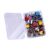 100Pcs Heart Shape Push Pins for School Offices Bulletin, C