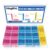 100PCS Heat Shrink Wire Butt Connectors Kit, Waterproof Insulated Crimp Splice Terminals,Marine Connector for 22,20,18,16,14,12,10 Gauge Wire, Wiring Crimps Terminals Red/Blue/Yellow