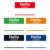 100 Pcs Hello My Name is Stickers, 3.5×2.25 in Self-Adhesive Name Tags