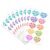 100PCS Jesus Loves You Stickers for Kids, Colorful Faith Encouragement Rewards for Sunday School, VBS & Church Activities, Christian Classroom Favors, Youth Group Supplies, 10 Colors, 1.7 Inch