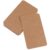 100 Pcs Kraft Paper Study Cards DIY Memo Note with Binder Ring