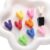 100Pcs Large Letter Beads for Paracord, Letter V