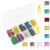 100PCS Mini Blade Fuse Kit with Puller, 2A-40A Automotive Fuses for Car