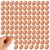 100 Pcs Mini Foam Football, Tiny Foam Sports Balls for Stress Relief, School Rewards, Party Supplies, Ball Games, Small Stress Balls, Soft PU Foam, Classic Football Shape, Easy to Carry