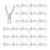 100pcs Mini Metal Brads Paper Fastener Kit with Hole Punch Tool
