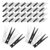 100pcs Mini Wooden Clothespins Wood and Metal Clips for Photos
