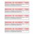 100Pcs Missing Items Stickers, 3×1 Inch Adhesive Bag Labels for Customers Inventory Management, Food Delivery Driver, Warehouse Organization, and Shipping Notifications