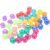 100pcs Mm Translucent Color Acrylic Rounded Corner Game Dice