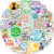 100 Pcs Motivational Stickers, Colorful Inspirational Positive Affirmation Sticker Pack for Kids, Teens, Adults, Waterproof Vinyl Stickers for Water Bottles, Scrapbook, Laptop, Vision Board, etc