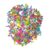 100Pcs Pastel Mini Round Brads Colorful Metal Fasteners Scrapbook