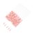 100pcs Pink Decorative Thumbtacks Plastic Iron Push Pins for Posters