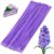 100 PCS Pipe Cleaner Craft, Light Purple Pipe Cleaners Bulk, Chenille Stem
