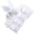 100 PCS Pipe Cleaners Chenille Stem, Bump Chenille Stems White Pipe Cleaner