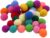 100 Pcs Polypropylene Pom Poms 2cm Multicolor Craft Balls DIY Decorations