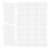 100pcs Pvc Blank Cards Dual Sided Printable White Plastic Cards