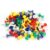 100 Pcs Reusable Plastic Push Pins Multicolor Map Drawing Organization