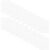 100pcs Self Adhesive Hole Reinforcement Labels, Pet, White, 6-Hole