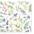 100 Pcs Wildflower Napkins, Disposable Spring Floral Party Napkins, 2-Ply Watercolor Flower Guest Napkin for Spring Wedding Birthday Baby Shower Bride Garden Party